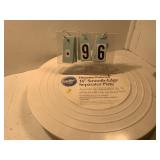 2 16" cake separator plates