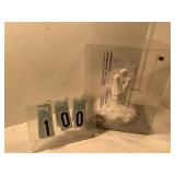 Bride and groom cake topper