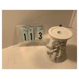 Dove unity candle holder