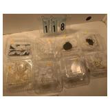 8 misc. cake decorations