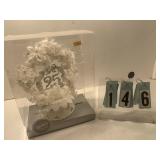 25th anniversary cake topper