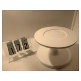 10" styrofoam cake stand