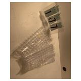 16 10" clear pillars