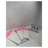 70 snowflake treat bags