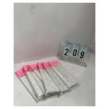 70 small snowflake treat bags