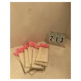 70 snowflake treat bags