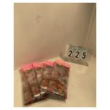 50 fall leave treat bags