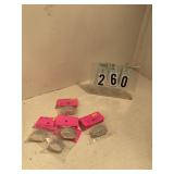 5 pkgs of 144 ct silver leaves