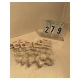 5 pkgs assorted  flower stamens