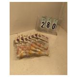 10 pkgs of color stamen