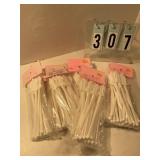 6 pkgs of wedding couple drink stir sticks