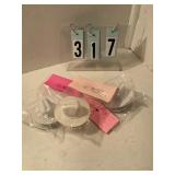 13 white cowboy hats