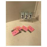 3 pkgs of 12 silver horseshoe charms