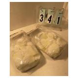 2 pkgs of white rose petals