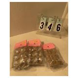 3 pkgs of diamond rings