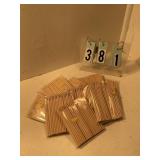 10 pkgs of 50 candy sticks