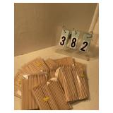 10 pkgs of 50 candy sticks