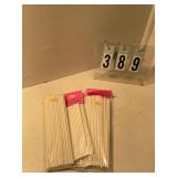 Assorted candy sticks