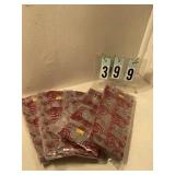 5 pkgs of 25 treat bags