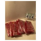 7 pkgs of 25 heart treat bags