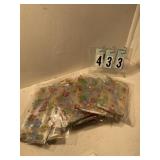 12 pkgs of 10 dog paw treat bags