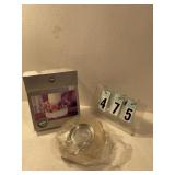 Unity candle fresh flower holder