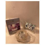 Unity candle fresh flower holder