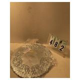 4 pkgs of 12 silver doilies