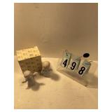 Mr and Mrs Noah salt and pepper shakers