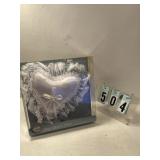 Heart ring bearer pillow