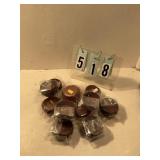 12 pkgs brown cupcake wrappers