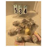 12 pkgs small assorted cupcake wrappers