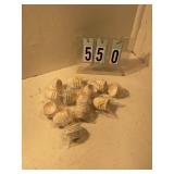 12 pkgs small white candy/cupcake wrappers