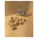 12 pkgs small white candy/cupcake wrappers