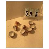 8 pkgs small copper candy/cupcake wrappers