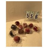 10 Assorted small candy/cupcake wrappers