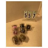 7 pkgs small assorted candy/cupcake wrappers