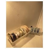 Assorted rolls of ribbons