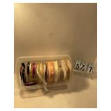 Assorted rolls of ribbons