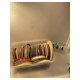 Assorted rolls of ribbons