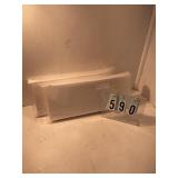 2 pkgs of 12, 2 piece clear candy boxes