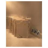 4 pkgs of 12 white candy boxes