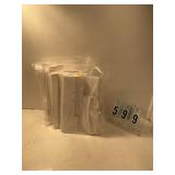 4 pkgs of 12 white candy boxes