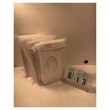 4 pkgs of white candy boxes