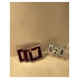 3 pkgs of 125 purple foil wrappers