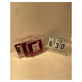 3 pkgs of 125 assorted foil wrappers