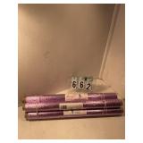 4 rolls of lavender plastifoil