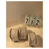 3 rolls assorted pearls