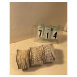 3 rolls assorted pearls