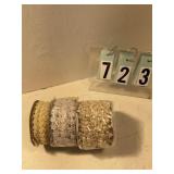 3 rolls assorted pearls